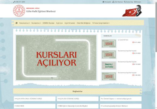Göle Halk Eğitimi Merkezi - ARDAHAN / GÖLE