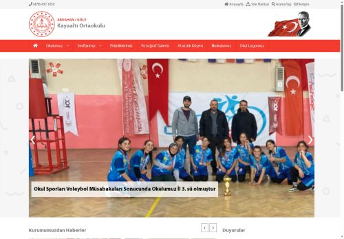Kayaaltı Ortaokulu - ARDAHAN / GÖLE