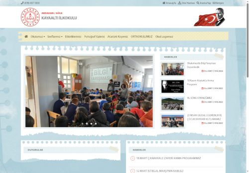 KAYAALTI İLKOKULU - ARDAHAN / GÖLE