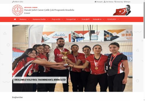 Hanak Şehit Caner Çelik Çok Programlı Anadolu Lisesi - ARDAHAN / HANAK