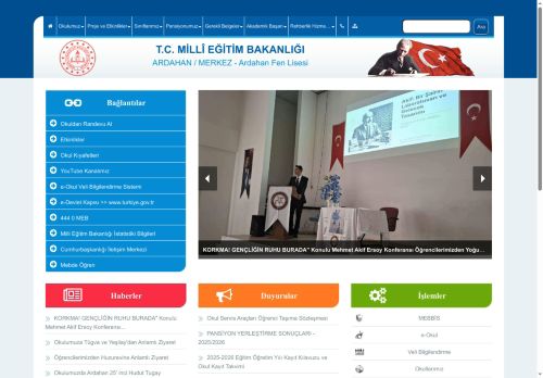 Ardahan Fen Lisesi - ARDAHAN / MERKEZ