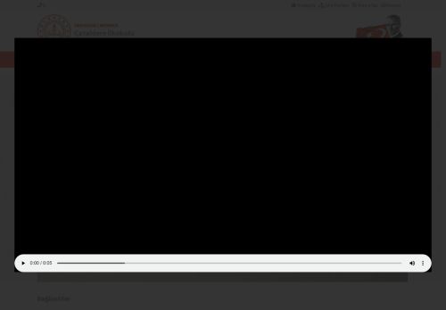 Çataldere İlkokulu - ARDAHAN / MERKEZ