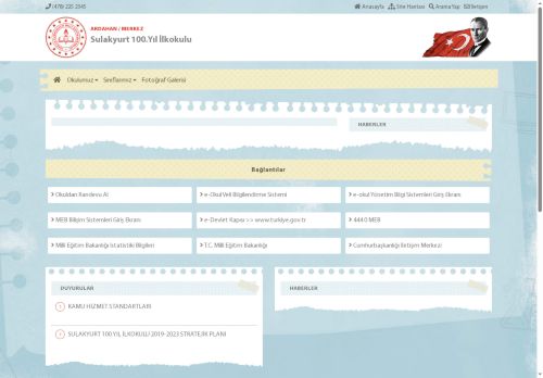 Sulakyurt 100.Yıl İlkokulu - ARDAHAN / MERKEZ