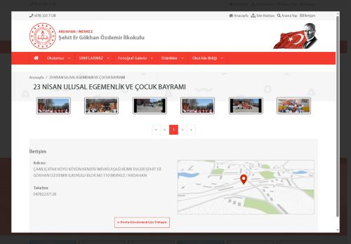 Şehit Er Gökhan Özdemir İlkokulu - ARDAHAN / MERKEZ