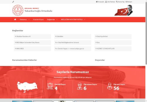 Yukarıkurtoğlu Ortaokulu - ARDAHAN / MERKEZ