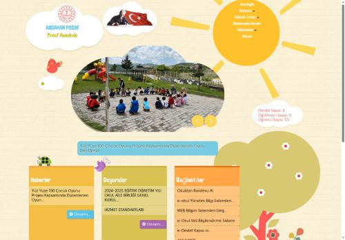 Posof Anaokulu - ARDAHAN / POSOF