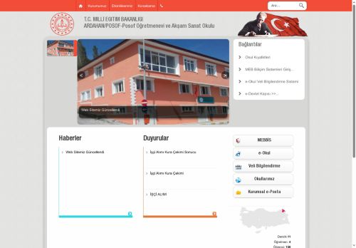 Posof Öğretmenevi ve Akşam Sanat Okulu - ARDAHAN / POSOF