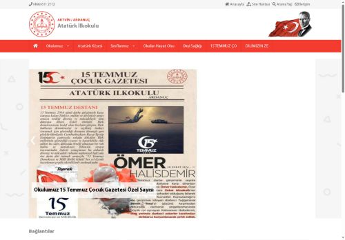 Atatürk İlkokulu - ARTVİN / ARDANUÇ