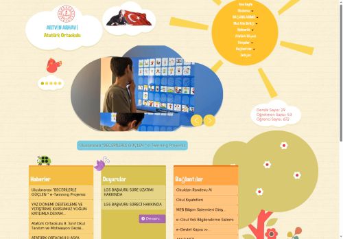 Atatürk Ortaokulu - ARTVİN / ARHAVİ