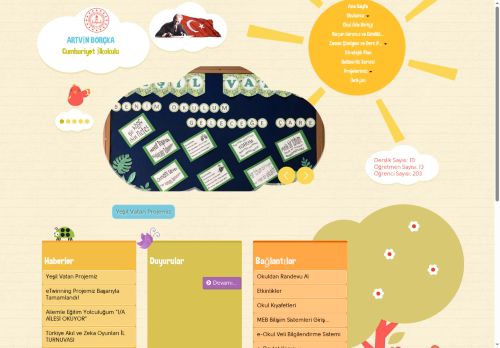 Cumhuriyet İlkokulu - ARTVİN / BORÇKA