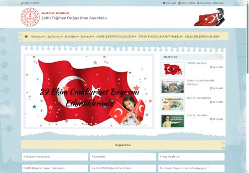 Şehit Teğmen Doğuş Uran Anaokulu - BALIKESİR / BANDIRMA