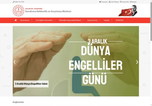 Bandırma Rehberlik ve Araştırma Merkezi - BALIKESİR / BANDIRMA