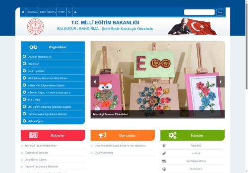 Şehit Bedir Karabıyık Ortaokulu - BALIKESİR / BANDIRMA