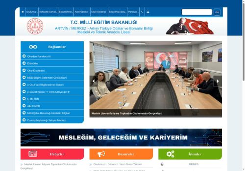 Artvin Türkiye Odalar ve Borsalar Birliği Mesleki ve Teknik Anadolu Lisesi - ARTVİN / MERKEZ