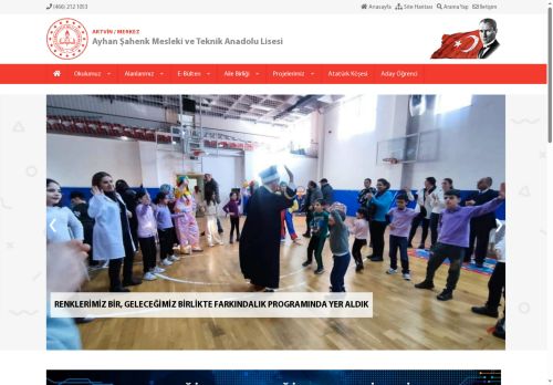 Ayhan Şahenk Mesleki ve Teknik Anadolu Lisesi - ARTVİN / MERKEZ