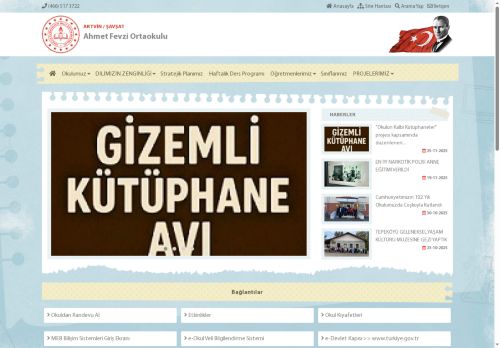 Ahmet Fevzi Ortaokulu - ARTVİN / ŞAVŞAT