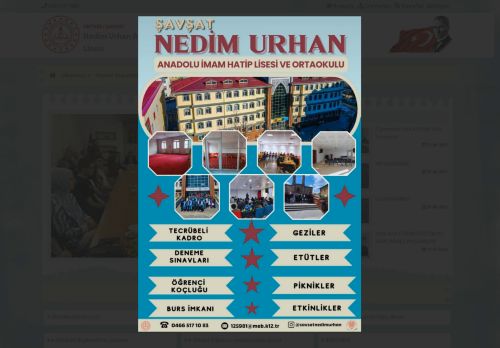 Nedim Urhan Anadolu İmam Hatip Lisesi - ARTVİN / ŞAVŞAT