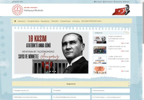 Halitpaşa İlkokulu - ARTVİN / YUSUFELİ