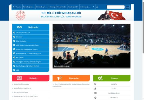 Atköy Ortaokulu - BALIKESİR / ALTIEYLÜL