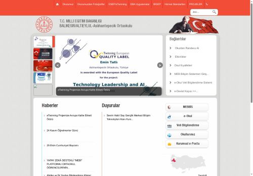 Aslıhantepecik Ortaokulu - BALIKESİR / ALTIEYLÜL