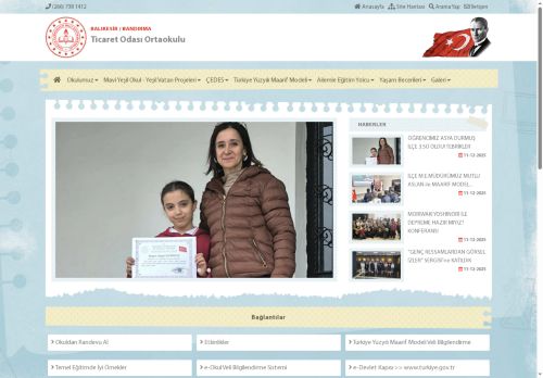Ticaret Odası Ortaokulu - BALIKESİR / BANDIRMA