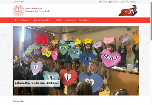 Karamanlar Ortaokulu - BALIKESİR / ALTIEYLÜL