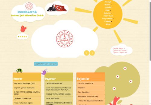 Kesirven Şehit Mehmet Eren İlkokulu - BALIKESİR / ALTIEYLÜL