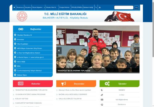 Köylüköy İlkokulu - BALIKESİR / ALTIEYLÜL