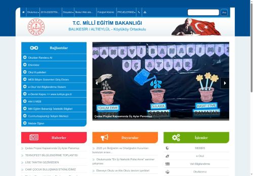 Köylüköy Ortaokulu - BALIKESİR / ALTIEYLÜL