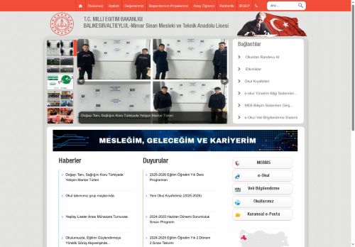 Mimar Sinan Mesleki ve Teknik Anadolu Lisesi - BALIKESİR / ALTIEYLÜL