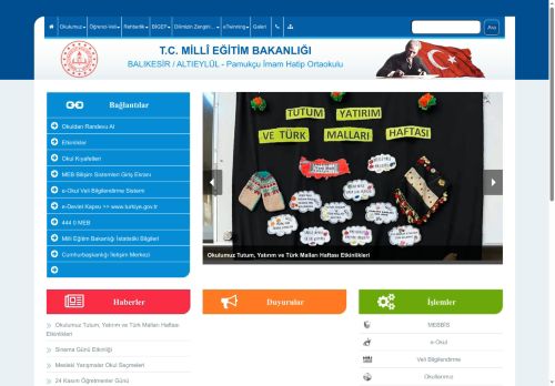 Pamukçu İmam Hatip Ortaokulu - BALIKESİR / ALTIEYLÜL