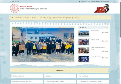 Altınova Ondört Eylül İlkokulu - BALIKESİR / AYVALIK