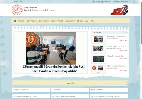 Ayvalık Atatürk Anadolu Lisesi - BALIKESİR / AYVALIK