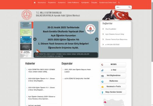 Ayvalık Halk Eğitimi Merkezi - BALIKESİR / AYVALIK