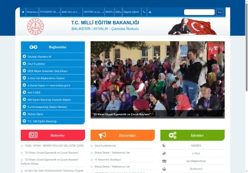 Çamoba İlkokulu - BALIKESİR / AYVALIK