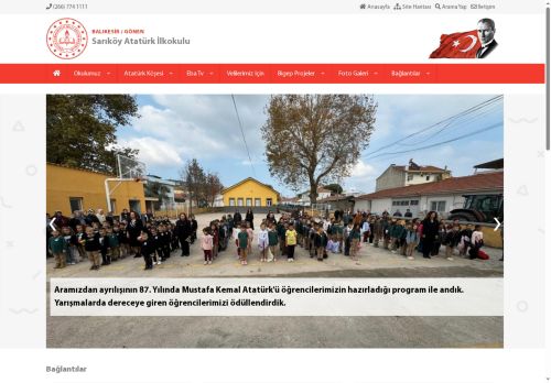 Sarıköy Atatürk İlkokulu - BALIKESİR / GÖNEN