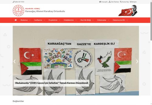 Karaağaç Ahmet Karakaş Ortaokulu - BALIKESİR / GÖMEÇ