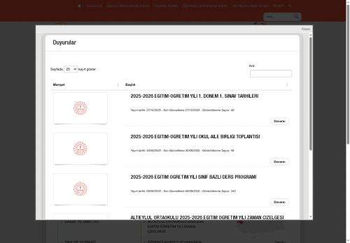 Altıeylül Ortaokulu - BALIKESİR / GÖNEN