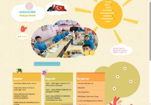 Gündoğan İlkokulu - BALIKESİR / GÖNEN