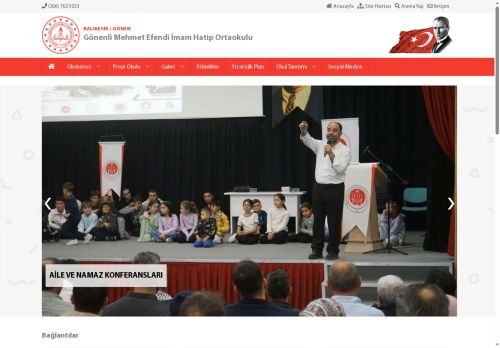 Gönenli Mehmet Efendi İmam Hatip Ortaokulu - BALIKESİR / GÖNEN