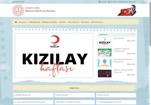 Mehmet Akif Ersoy İlkokulu - BALIKESİR / GÖNEN