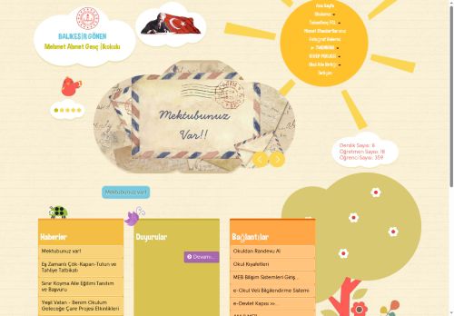 Mehmet Ahmet Genç İlkokulu - BALIKESİR / GÖNEN