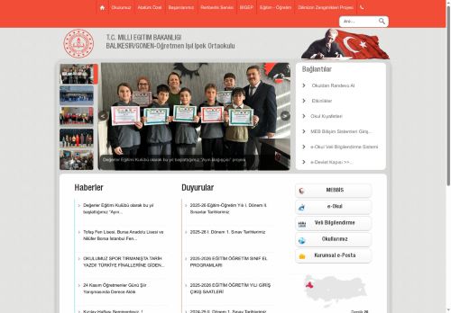 Öğretmen Işıl İpek Ortaokulu - BALIKESİR / GÖNEN