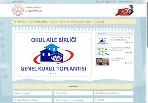 17 Eylül İlkokulu - BALIKESİR / BANDIRMA
