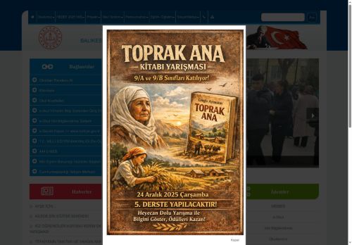 Bigadiç Anadolu İmam Hatip Lisesi - BALIKESİR / BİGADİÇ