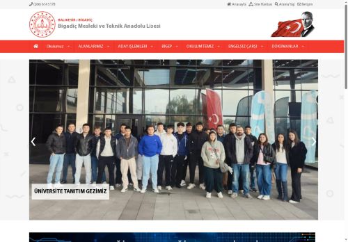 Bigadiç Mesleki ve Teknik Anadolu Lisesi - BALIKESİR / BİGADİÇ