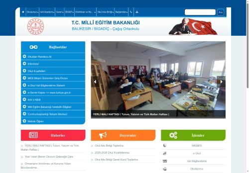 Çağış Ortaokulu - BALIKESİR / BİGADİÇ