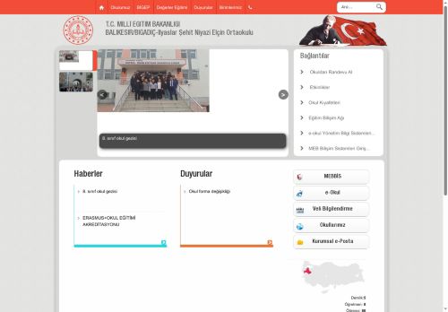 İlyaslar Şehit Niyazi Elçin Ortaokulu - BALIKESİR / BİGADİÇ