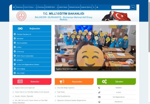 Burhaniye Mehmet Akif Ersoy İlkokulu - BALIKESİR / BURHANİYE