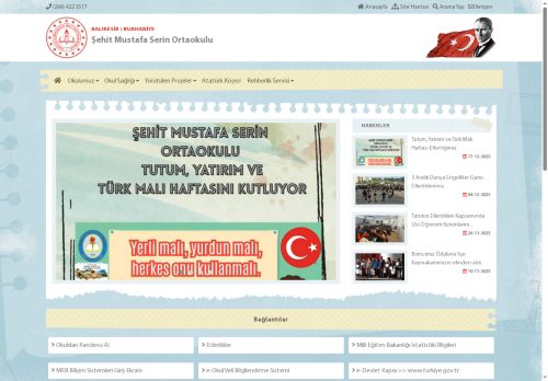 Şehit Mustafa Serin Ortaokulu - BALIKESİR / BURHANİYE
